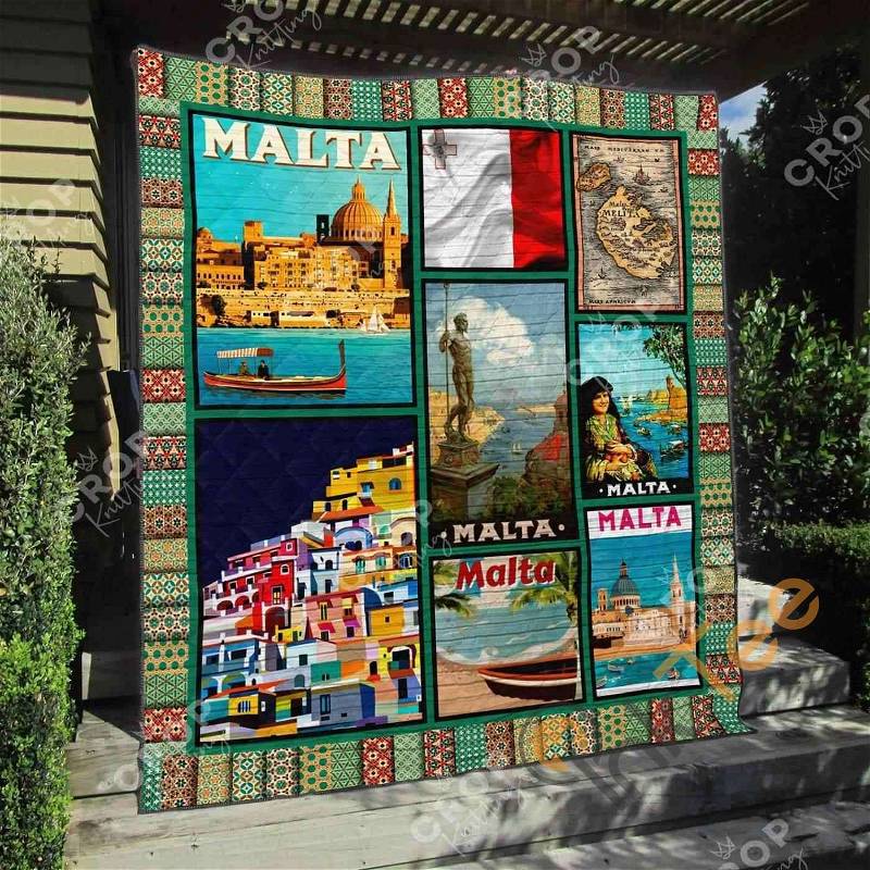 Malta Quilt Blanket Bedding Set