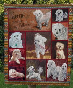 Maltese 10 Quilt Blanket Bedding Set for Home Décor