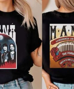 Mana La Residencia 2022 Concert Tour Shirt