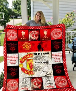 Manchester United Quilt Blanket Bedding Set I1D1