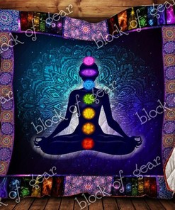 Mandala Chakra Tapestry Quilt Blanket Bedding Set