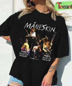 Maneskin Stadi Tour 2023 Anniversary Gift Favorite T-Shirt