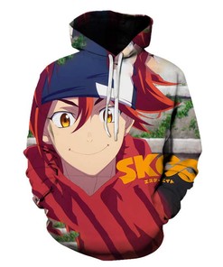 Manga Anime Reki Sk8 The Infinity Art 3D Zip Hoodie