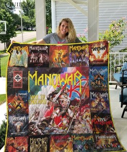 Manowar Album For Fans Collection Quilt Blanket Bedding Set