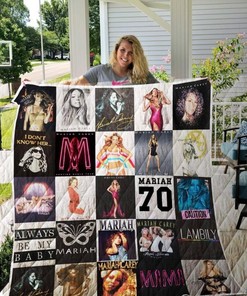 Mariah Carey Quilt Blanket Bedding Set For Fans