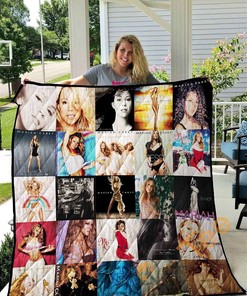Mariah Carey Quilt Blanket Bedding Set With Pilliwcases Option