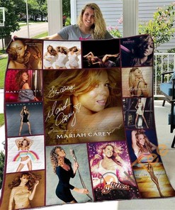 Mariah Carey Quilt Blanket Bedding Set With Pillowcase Option