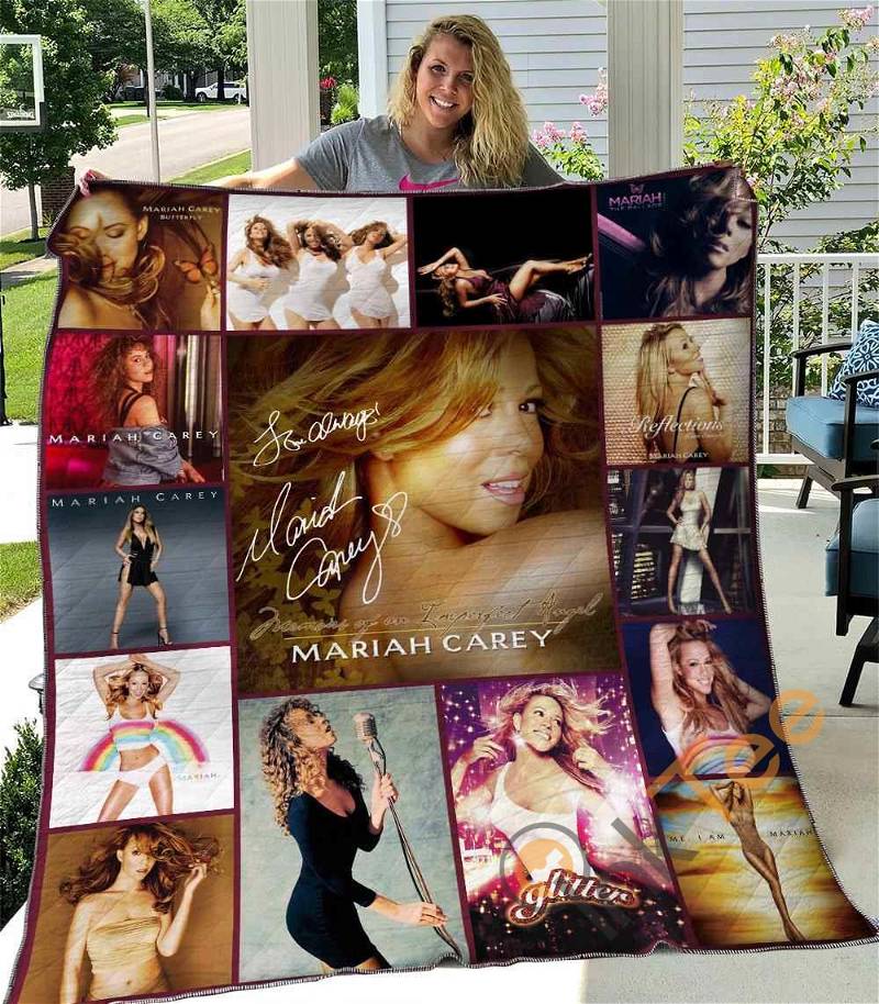Mariah Carey Quilt Blanket Bedding Set With Pillowcase Option
