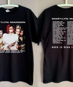 Marilyn Manson Rock Is Dead Tour 99' T-Shirt
