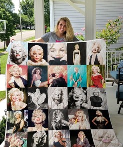 Marilyn Monroe Queen Vintage Quilt Blanket Bedding Set
