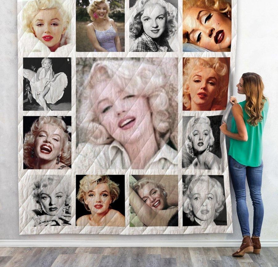 Marilyn Monroe Quilt Blanket Bedding Set for Home Décor
