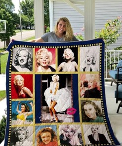 Marilyn Monroe Vintage Quilt Blanket Bedding Set
