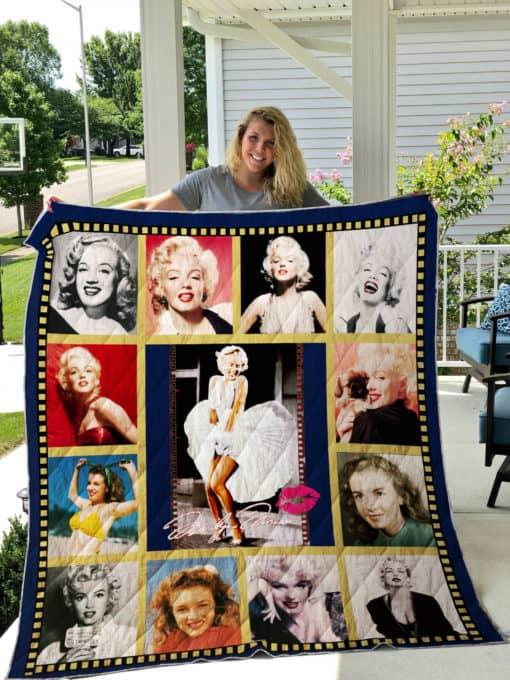 Marilyn Monroe Vintage Quilt Blanket Bedding Set
