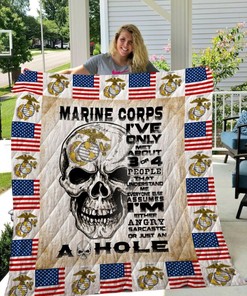 Marine Corps Quilt Blanket Bedding Set for Home Décor