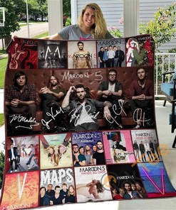 Maroon 5 Quilt Blanket Bedding Set