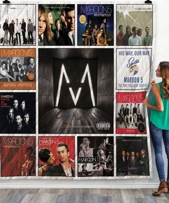 Maroon 5 Sunday Morning Throw Collection Quilt Blanket Bedding Set