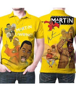 Martin Lawrence Legend Comedian Signed For Fan 3d Polo Shirt All Over Print Shirt 3d T-shirt