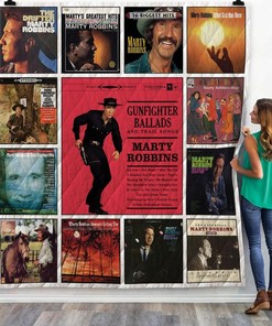 Marty Robbins Quilt Blanket Bedding Set for Home Décor
