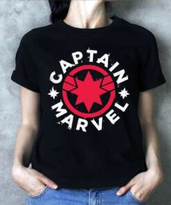 Marvel Avengers Captain Marvel Logo T-Shirt