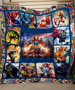 Marvel Avengers Endgame Quilt Blanket Bedding Set