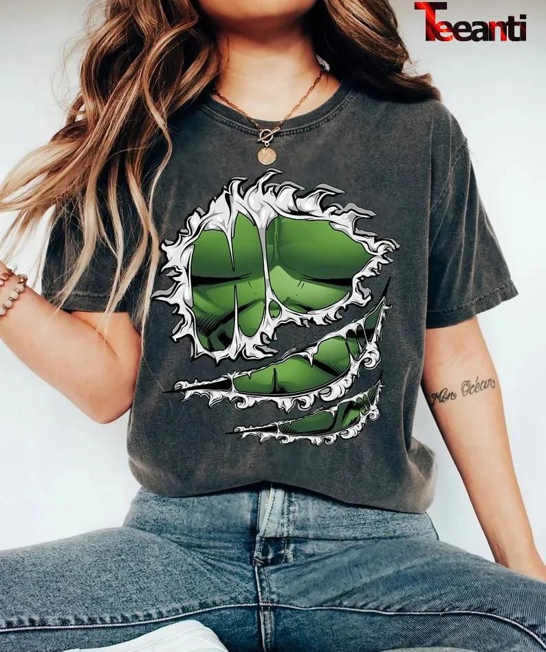Marvel Avengers Hulk Ripped Costume T-Shirt