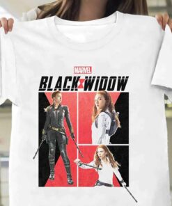Marvel Black Widow Character Shots T-Shirt