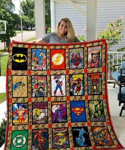 Marvel Comics Collection Quilt Blanket Bedding Set