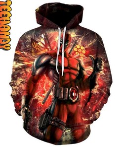 Marvel Deadpool 3D Hoodie