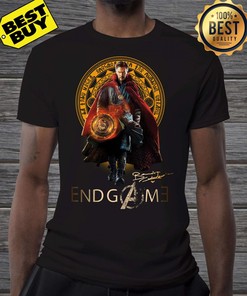 Marvel Doctor Strange Avengers Endgame Signature T-Shirt