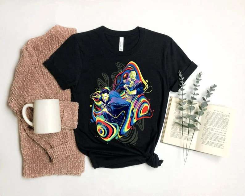 Marvel Doctor Strange Multiverse Of Madness Psychedelic T-Shirt
