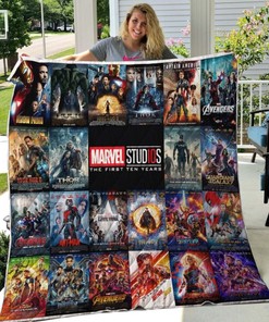 Marvel Movies Quilt Blanket M150623 DUP