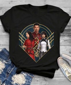 Marvel Shang-Chi And The Legend Of The Ten Rings Characters T-Shirt