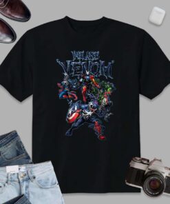 Marvel Spider Man Maximum Venom Group Shot We Are Venom T-Shirt
