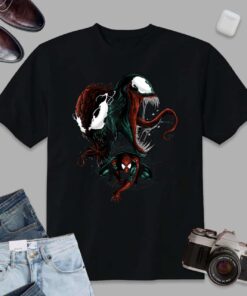 Marvel Spider Man Venom And Carnage Graphic T-Shirt