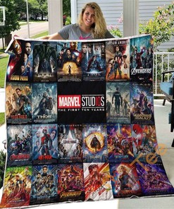 Marvel Studio Quilt Blanket Bedding Set