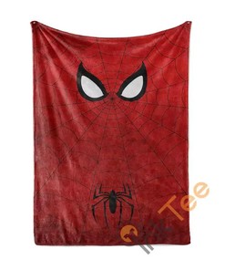 Marvel Superhero Spiderman Sherpa Fleece Blanket Gifts for Family, for Couple