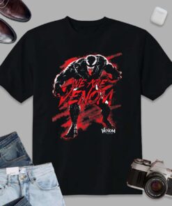 Marvel Venom Let There Be Carnage We Are Venom Red Splash T-Shirt