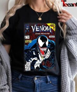 Marvel Venom Vintage Comic Book Cover T-Shirt