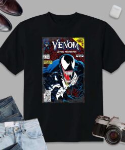 Marvel Venom Vintage Comic Book Cover T-Shirts