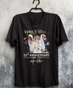 Mary J Blige 33Rd Anniversary Hip Hop Soul T-Shirt