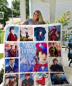 Mary Poppins Returns Quilt Blanket Bedding Set