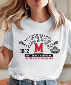 Maryland Terrapins Ncaa Lacrosse National Champions 2022 T-Shirt