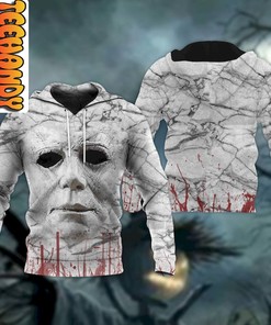 Mask Of Michael Myers Halloween Hoodie