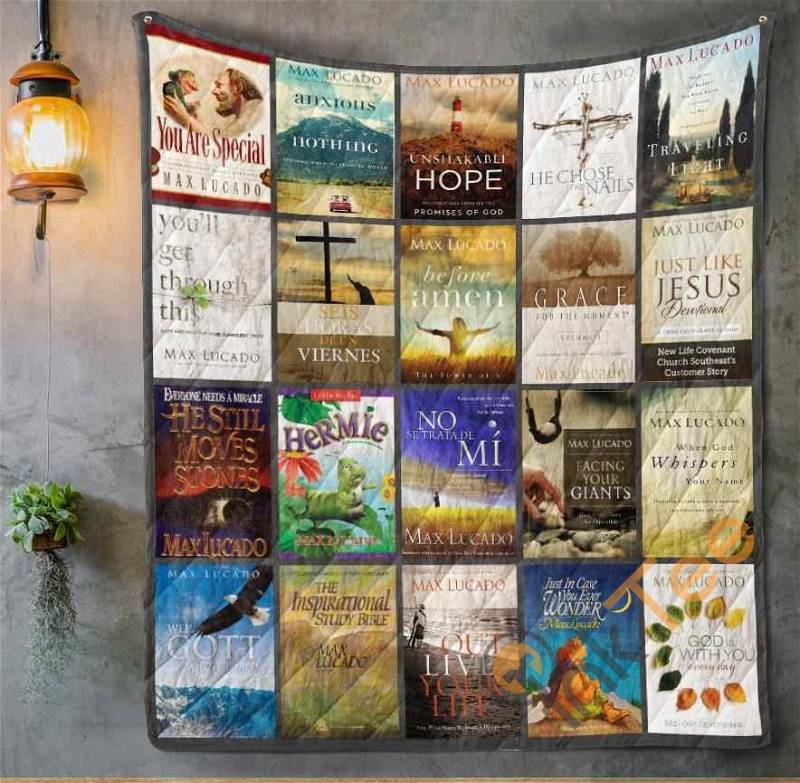Max Lucado Quilt Blanket Bedding Set