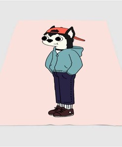 Max Summer Camp Island Sherpa Fleece Blanket Gifts for Family, for Couple