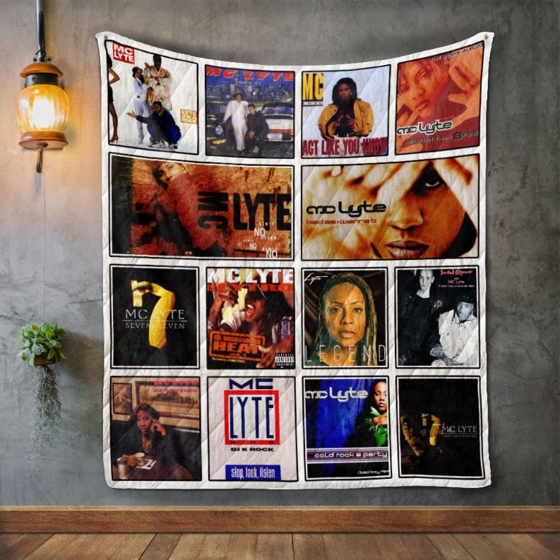Mc Lyte Rap Quilt Blanket Bedding Set for Home Décor