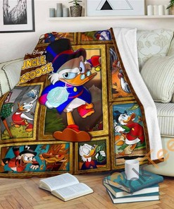 Mcduck Sherpa Fleece Blanket Gifts for Family, for Couple