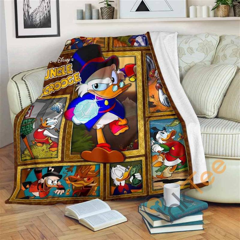 Mcduck Sherpa Fleece Blanket Gifts for Family, for Couple