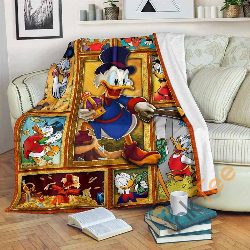 Mcducks Sherpa Fleece Blanket Gifts for Family, for Couple