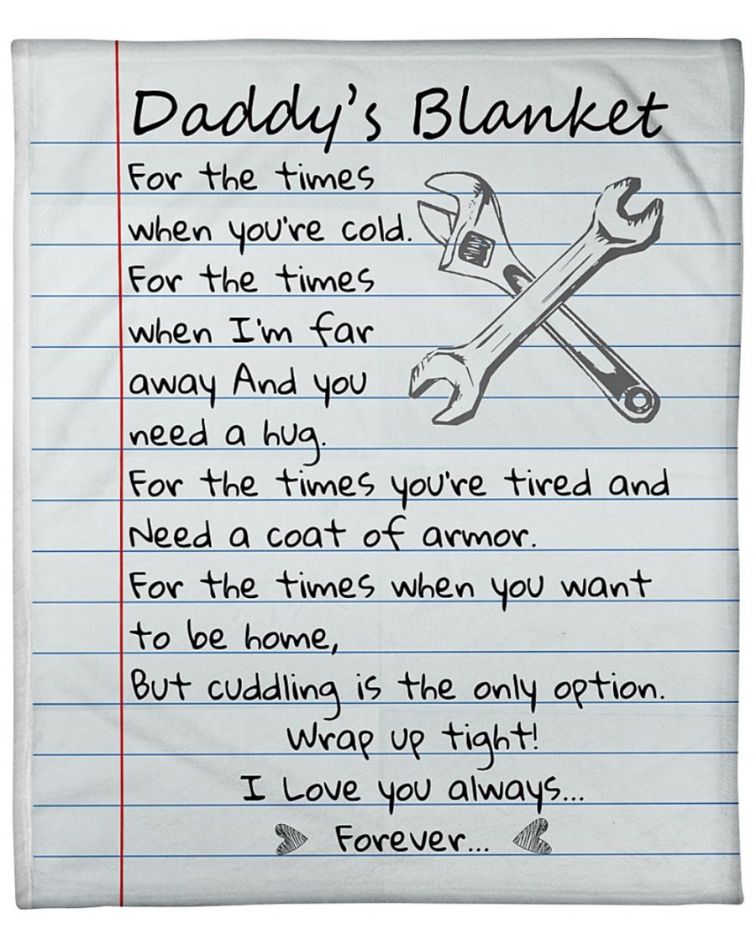 Mechanic Dad I Love You Always Forever Blanket For Mechanic Dad Birthday72